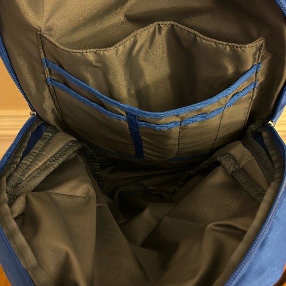 Trans by Jansport, blue/orange/gray, large backpack with a lot of storage space! - Picture 4 of 13